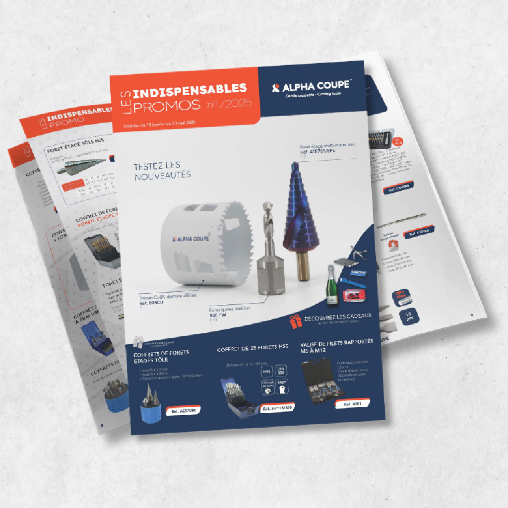 Feuillet promotionnel conçu pour valoriser une offre et renforcer la communication commerciale d’une marque